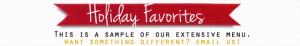 JCCC holiday recipes
